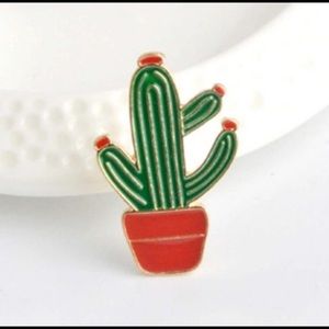 Cactus Enamel Pin
